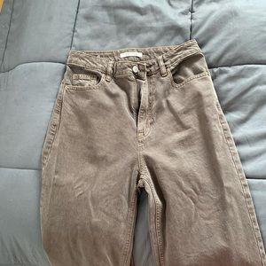 light wash brown pacsun boyfriend jeans size 27